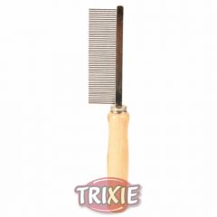 Расческа с деревянной ручкой Trixie TX-2390, TX-2391