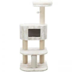 Домик с когтеточками, лежанками Nelli, 140см,білий-сіро-коричнев 44449 Trixie