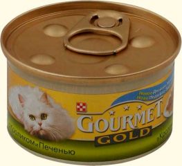 Gourmet Gold (Гурмет Голд ) корм консервы для кошек кусочки в соусе с кроликом по французски