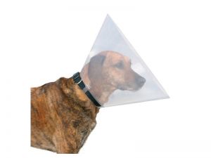 Защитный воротник (Конус ветеринарный) для собак пластиковый Трикси 1948