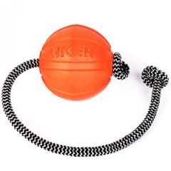 Collar LIKER Cord - Лайкер Корд - мячик игрушка для собак и щенков, диаметр 7 см, 6296