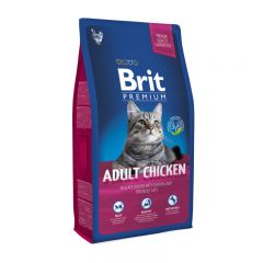Brit Premium by Nature (Брит премиум) Cat Adult Chicken сухой корм с курицей для взрослых кошек