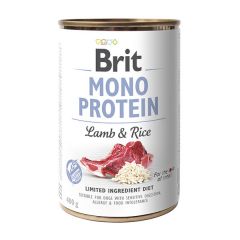 Brit Mono Protein Lamb Rice Консервы с ягненком и темным рисом для собак