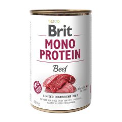 Brit Mono Protein Beef Rice Консервы Брит с говядиной для собак