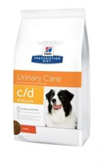 Hills Prescription Diet Canine c/d Multicare Лечебный сухой корм для собак профилактика и лечения МКБ