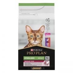 Purina Pro Plan Cat Adult Sterilised Savoury Duo Duck & Liver Сухий корм для дорослих котів після стерилізації з качкою та печінкою