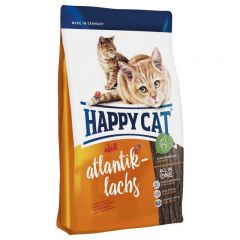 Happy Cat (Хеппи Кэт) Adult Atlantik-Lachs. Сухой корм с лососем для взрослых котов