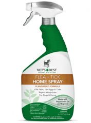 Vet's Best Natural Flea & Tick Home Spray Универсальный домашний спрей от блох, клещей и москитов для собак и для дома