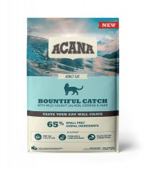 Acana Bountiful Catch Adult Cat Salmon Catfish & Herring Сухой корм для кошек с лососем, сомом и сельдью