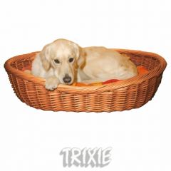 Корзина плетеная для собак Trixie (светлая) TX-2807