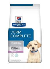 Hills Prescription Diet Canine Derm Complete Puppy Лечебний сухий корм для собак при Алергії і харчовій непереносністі, Захворювання шкіри для цуценят