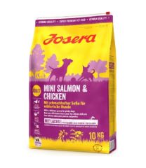 Josera Dog Mini Salmon & Chicken - сухой корм для взрослых собак миниатюрных и мелких пород с лососем, курицей и нежным соусом