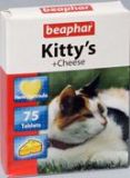 Beaphar Kitty's Cheese - витамины для кошек со вкусом сыра