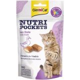 GimCat Nutri Pockets with Duck & Multi-Vitamin Лакомства для кошек с уткой и витаминами