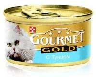 Gourmet Gold (Гурмет Голд ) корм консервы для кошек паштет с тунцом