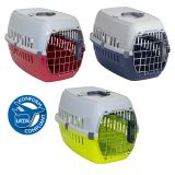 Переноска для собак и котов с МЕТАЛЛИЧЕСКОЙ дверцей и замком, IATA Moderna РОУД-РАННЕР 1