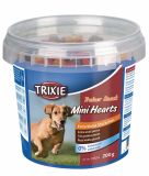 Лакомство для собак всех пород с птицей, ягненком и лососем Trainer Snack Mini Hearts Trixie 31524