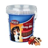 Лакомство для собак и щенков Soft Snack Bony Mix c ягнёнком, курицей, рыбой и говядиной Трикси 31496