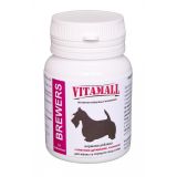 VitamAll (ВитамОлл) Кормовая добавка с пивными дрожжами и чесноком для малых и средних пород собак