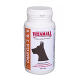 VitamAll кормовая добавка для улучшения шерсти с Омега-3 и Омега-6 кислотами для собак