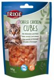Лакомство для кошек PREMIO Cheese Chicken Cubes с курицей и сыром Трикси 42717