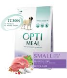 Optimeal Dog Adult Small сухой корм с уткой для взрослых собак мини и малых пород