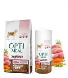 Optimeal for Carnivores Turkey & Vegetables Сухой беззерновой корм для собак Индейка и овощи
