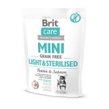 Brit (Брит) Care Grain-free Mini Light&Sterilised сухой корм с кроликом для кастрированных стерилизованных собак и собак с лишним весом