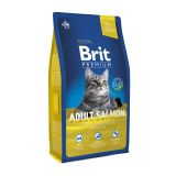 Brit Premium by Nature (Брит премиум) Cat Adult Salmon сухой корм с лососем для взрослых кошек