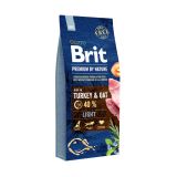 Brit Premium (Брит премиум) Light Turkey & Oats сухой корм для собак с избыточным весом