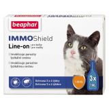 Beaphar IMMO Shield - капли спот-он от блох и клещей Бифар для кошек и котят