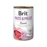 Brit Pate & Meat Lamb Консервы Брит кусочки в паштете с ягненком для собак