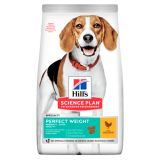 Hill's Science Plan Perfect Weight сухой корм с курицей для взрослых собак средних пород