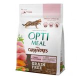 Optimeal for Carnivores Grain Free Беззерновой сухой корм для кошек Индейка и овощи