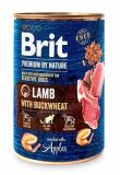 Brit Premium by Nature k 400 г ягненок с гречкой