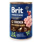 Brit Premium by Nature k 800 г курица с куриным сердцем