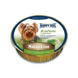 Happy Dog (Хеппи Дог) Schale NaturLine LammReis - Консервированный корм паштет для собак с ягненком и рисом