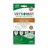 Vet's Best Flea&Tick Spot On Large капли от блох и клещей для собак весом от 18 кг