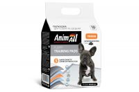 Пеленки AnimAll Puppy Training Pads для собак и щенков, с активированным углем, 60?60 см, 10 шт