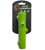 Игрушка AnimAll GrizZzly для собак хрустящая палочка, зеленая 9857