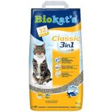 BioKat's Classic 3in1 Комкующийся глиняный наполнитель для кошачьего туалета