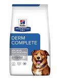 Hills Prescription Diet Canine Derm Complete Лечебний сухий корм для собак при Алергії і харчовій непереносністі, Захворювання шкіри